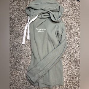 Abercrombie waffle sweatshirt